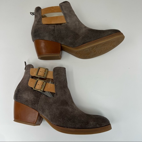 Korks | Suede Ankle Booties | 7M - Picture 7 of 13